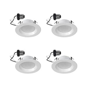 SYLVANIA Luz empotrada LED de 4 pulgadas con borde