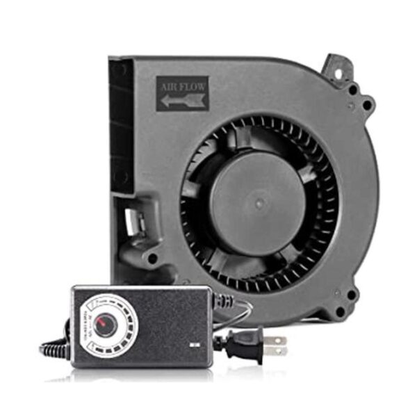 SXDOOL Ventilador de refrigeración de 4.724 in CC 12 V CA_1