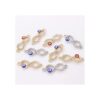 SYBKED Abalorio de conector de mal de ojo 30 piezas de_6