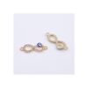 SYBKED Abalorio de conector de mal de ojo 30 piezas de_5