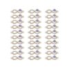 SYBKED Abalorio de conector de mal de ojo 30 piezas de_1