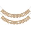 SWYOUN Burlap The Best is Yet to Come Banner Bachelorette_1