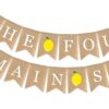 SWYOUN Burlap She Found Her Main Squeeze Banner limón_3