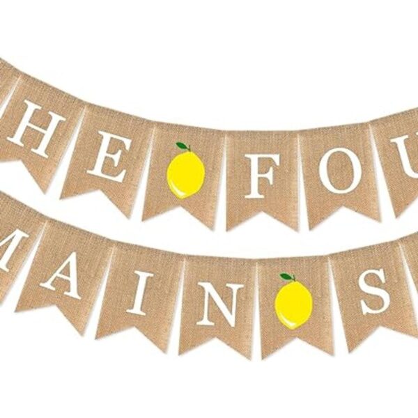 SWYOUN Burlap She Found Her Main Squeeze Banner limón_3