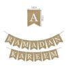 SWYOUN Arpillera Ramadan Kareem Decoración de chimenea_4