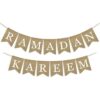SWYOUN Arpillera Ramadan Kareem Decoración de chimenea_1