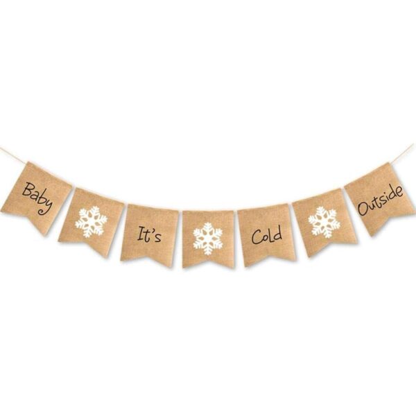 SWYOUN Arpillera bebé es frío exterior Banner invierno_5