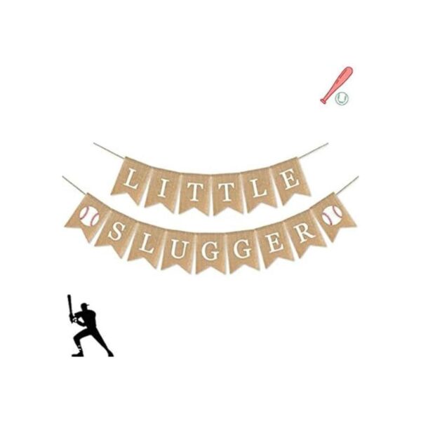 SWYOUN Guirnalda para fiesta de béisbol diseño de_5