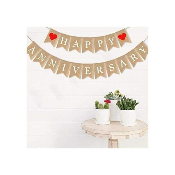 SWYOUN Guirnalda de banderines para decoración de boda_2