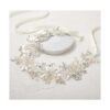 SWEETV Diadema de boda hecha a mano con diamantes de_6