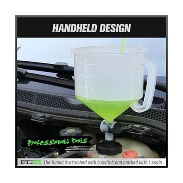 SWANLAKE NoSpill Coolant Funnel KitSpill Proof Radiator_4