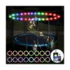 SUVEUS Luces LED impermeables para cama elástica de 16