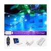 SUVEUS Luces LED impermeables para cama elástica de 16