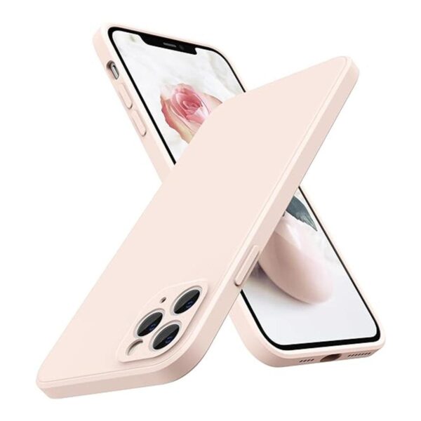 SURPHY Funda de silicona cuadrada compatible con iPhone_1