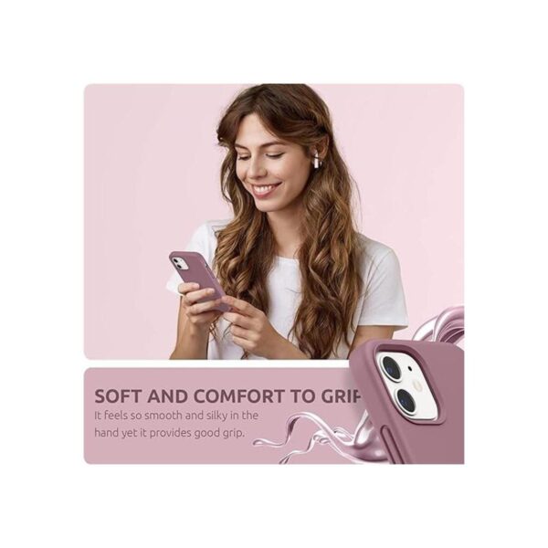 SURPHY Funda de silicona compatible con iPhone 12 y iPhone_2