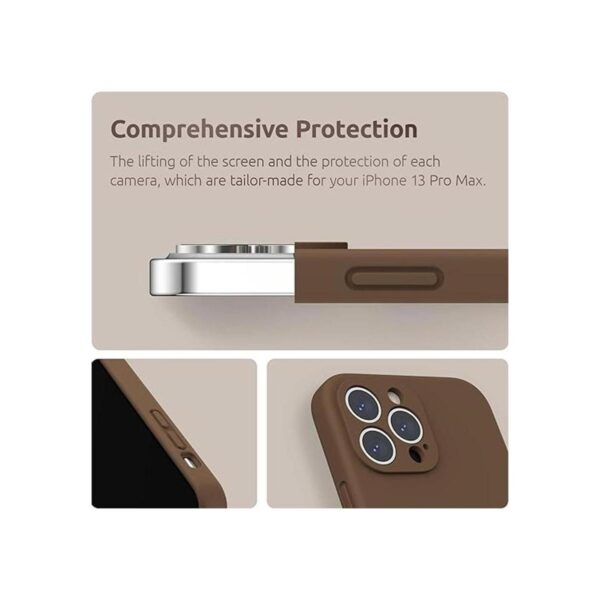 SURPHY Funda de silicona compatible con iPhone 13 Pro_4