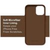 SURPHY Funda de piel sintética para iPhone 12 y iPhone 12_5