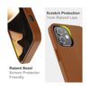 SURPHY Funda de piel sintética para iPhone 12 y iPhone 12_4