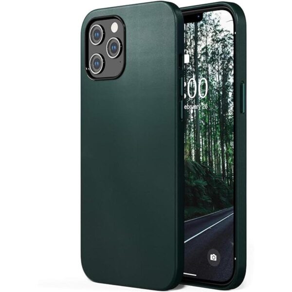 SURPHY Funda de piel sintética compatible con iPhone 12_1