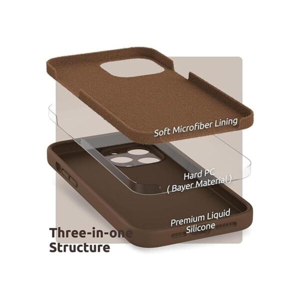 SURPHY Funda de silicona compatible con iPhone 13 Pro_5