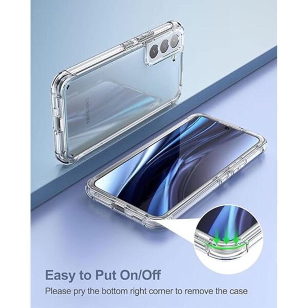 SURITCH Funda transparente compatible con Galaxy S22 5G_5