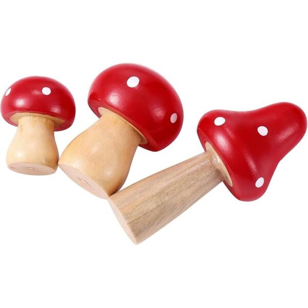SUPVOX Figuras de setas en miniatura 3 unidades madera