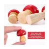 SUPVOX Figuras de setas en miniatura 3 unidades madera