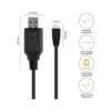 SUPULSE 2 cables de carga USB 2A para 2S 7.4V batería LiPo