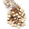 SUPVOX 200 discos de madera con forma hexagonal sin