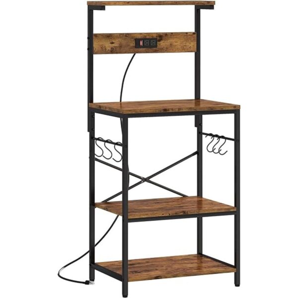 SUPERJARE Estante para hornear de cocina con toma de_1