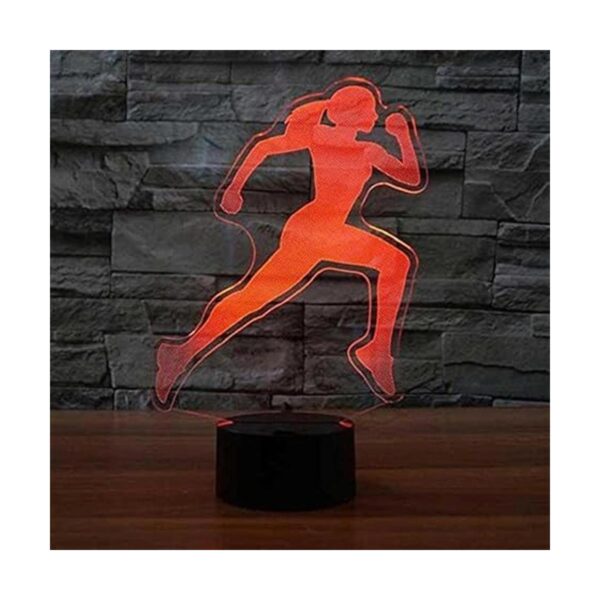 SUPERIORVZND Luces de noche para mujer deportivas 3D mesa_2