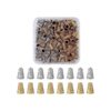 SUPERFINDINGS 100 piezas de cuentas de estilo tibetano de_1
