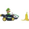 SUPER MARIO Spin Out Mariokart Vehículo Luigi Racer de