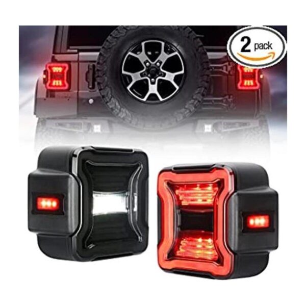 SUPAREE Luces traseras LED compatibles con Jeep Wrangler_1