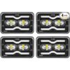 SUPAREE 4 faros delanteros LED de 4 x 6 pulgadas de haz_1