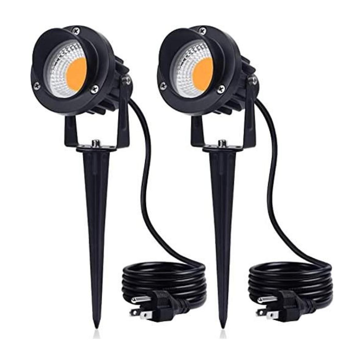 SUNVIE Foco LED de 15 W para iluminación de paisaje al