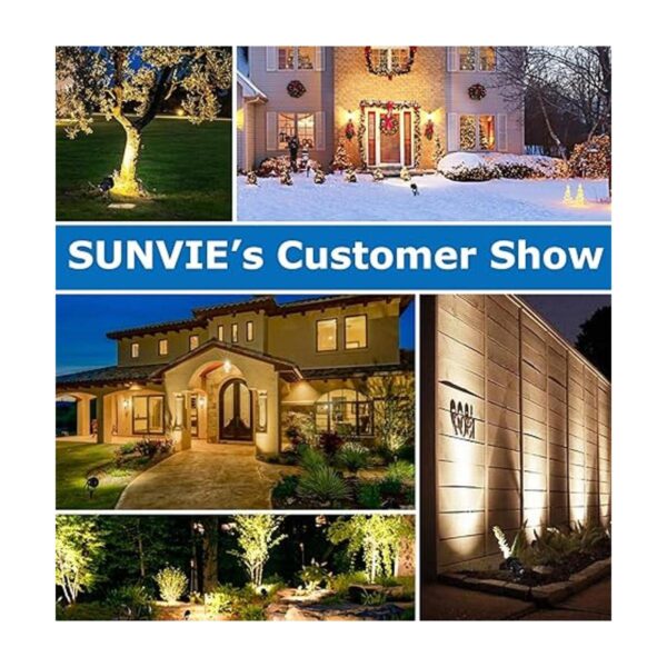 SUNVIE Foco LED de 15 W para iluminación de paisaje al_3