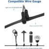 SUNVIE Conectores de alambre de bajo voltaje Fastlock