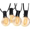 SUNTHIN Globe Outdoor String Lights 27FT Patio Lights_1