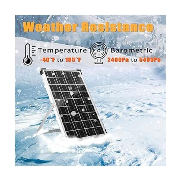 SUNSUL Kit de panel solar de 30 vatios y 12 V para