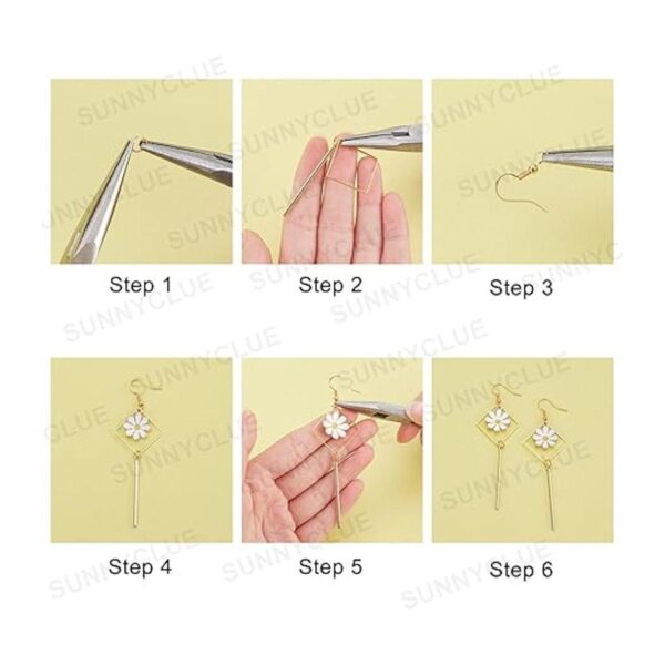 SUNNYCLUE 1 caja para hacer 10 pares de aretes de