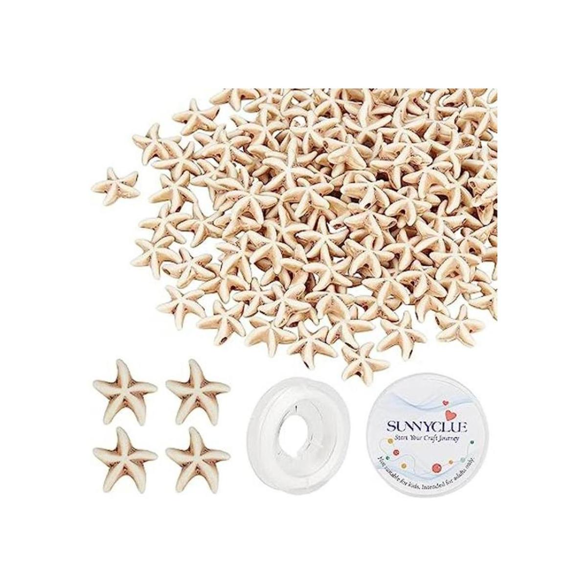 SUNNYCLUE 1 caja de 144 160 cuentas de estrella de mar