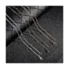 SUNNYCLUE Cadenas de satélite de oro de 29.5 ft para
