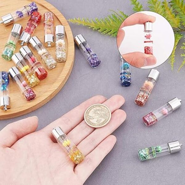 SUNNYCLUE 1 caja 16 piezas de 8 colores mini botella de