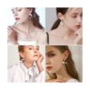 SUNNYCLUE 1 caja DIY 10 pares de aretes colgantes de tela_6