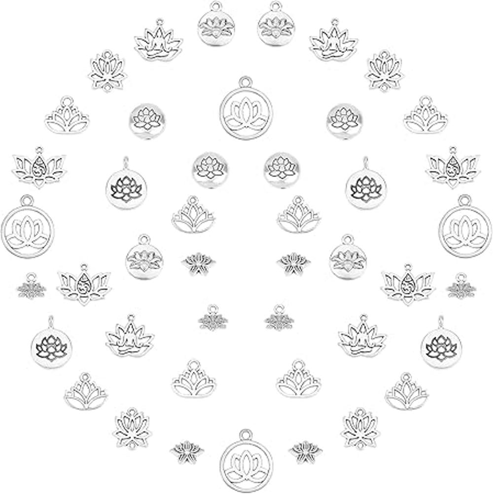 SUNNYCLUE 1 caja 88 unids 11 estilos Lotus Yoga Om Ohm
