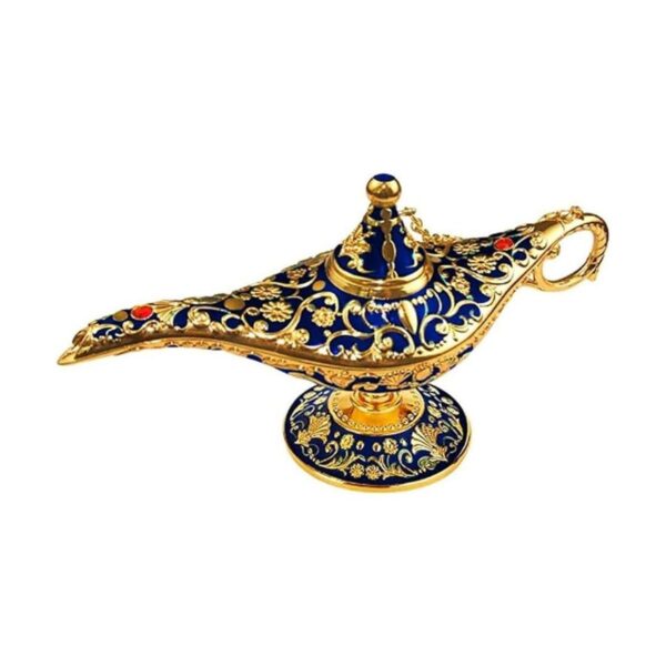 SUNMALL Lámpara vintage de Aladdin con genio luz de