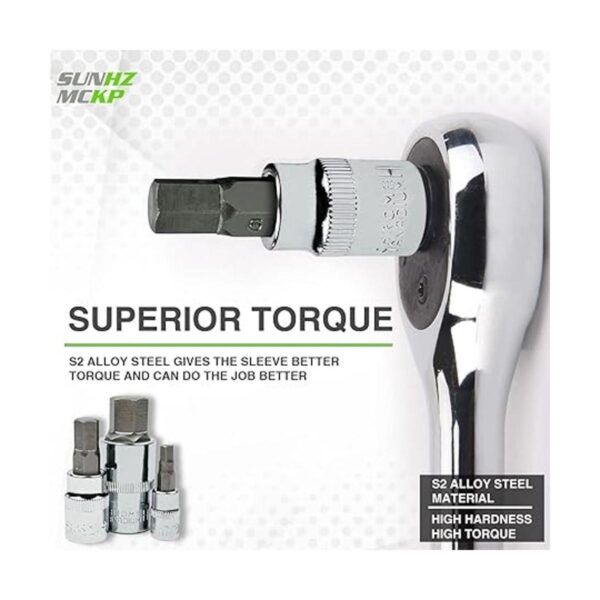 SUNHZMCKP Juego de llaves hexagonales maestras 32