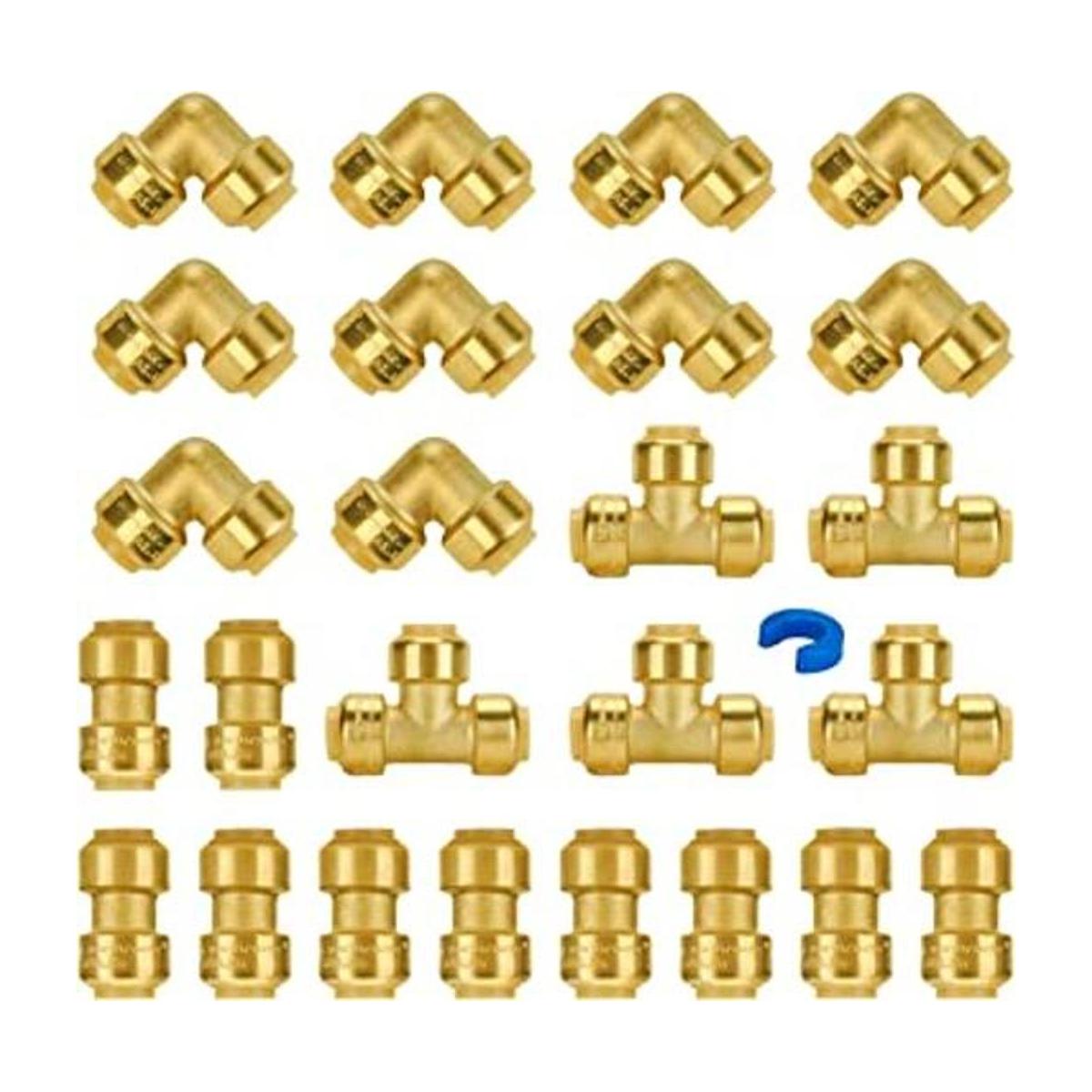 SUNGATOR Accesorios de fontanería de 12 pulgada a granel