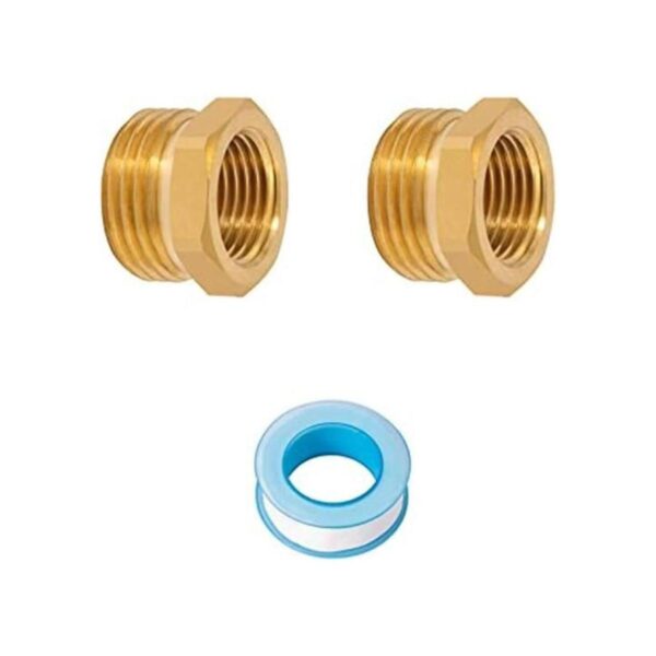 SUNGATOR Paquete de 2 bujes hexagonales de manguera de